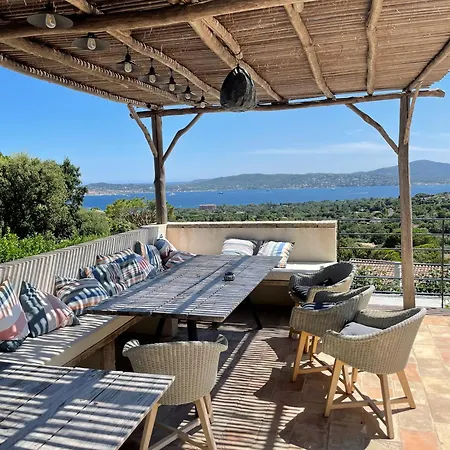 Les 3 Pins - Spacious Escape With Private Pool And Panoramic Views Of The St-tropez Gulf