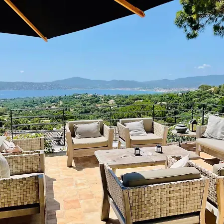 Les 3 Pins - Spacious Escape With Private Pool And Panoramic Views Of The St-tropez Gulf